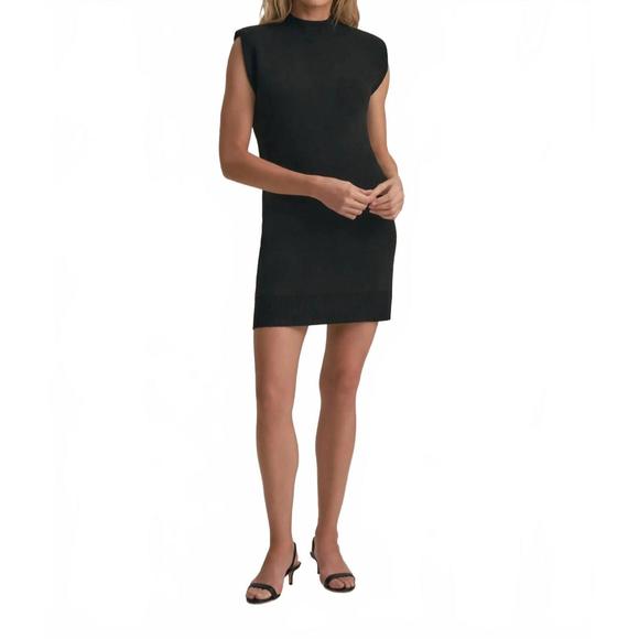 NEW FAVORITE DAUGHTER whitney mini dress in black - Picture 1 of 5